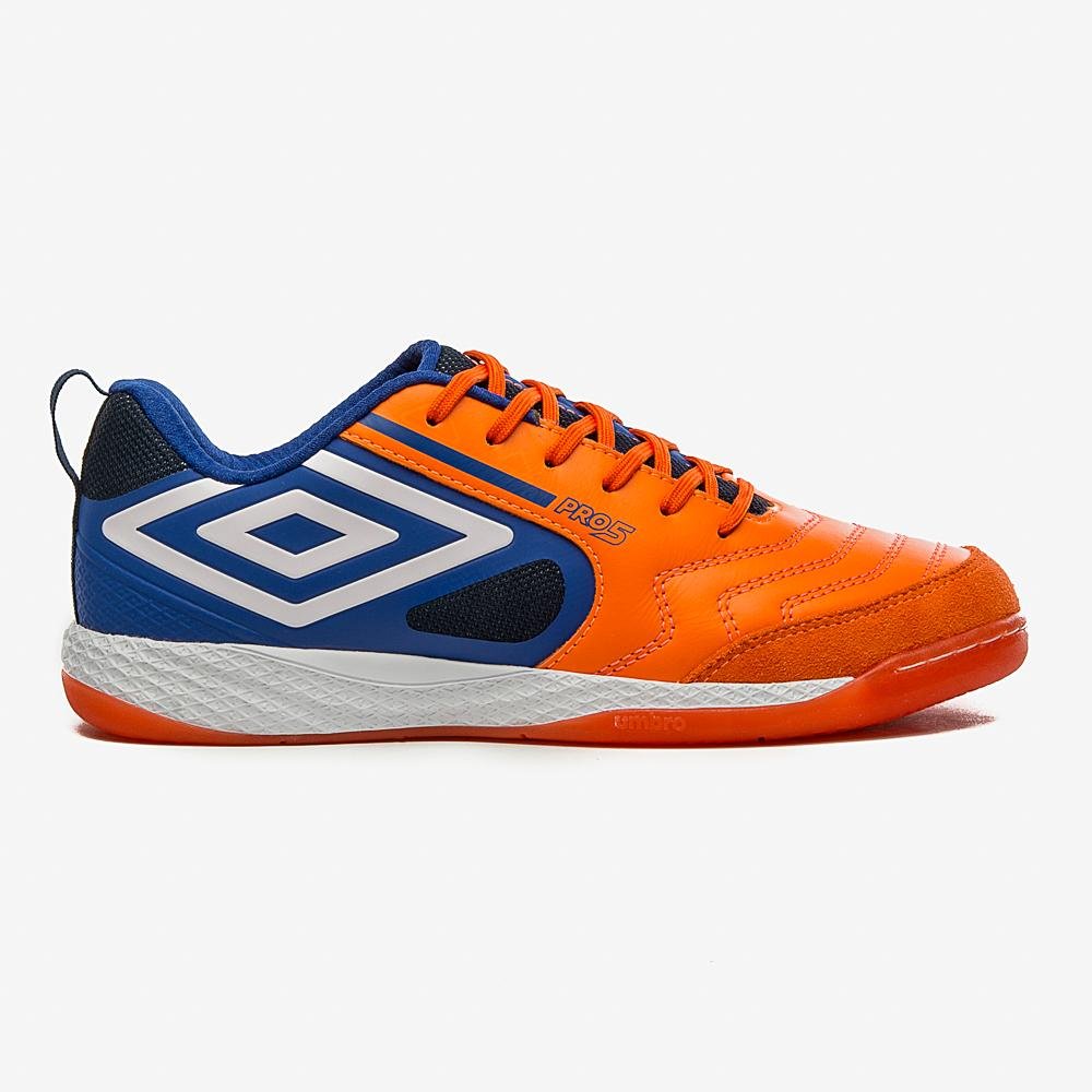 Chuteira Futsal Umbro Pro 5 Bump Laranja 1