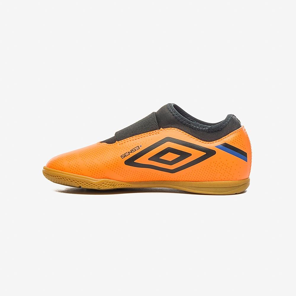 Chuteira Futsal Umbro Sense Kids Laranja 2
