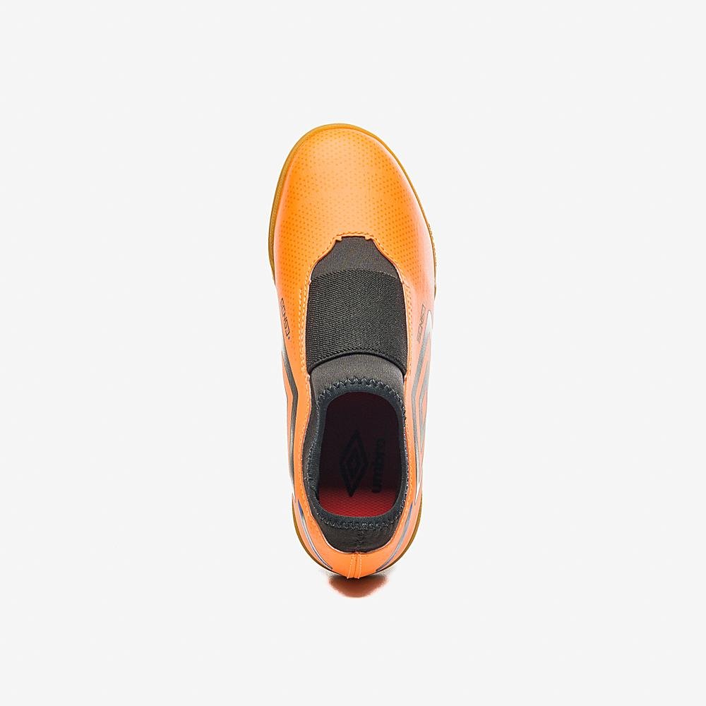 Chuteira Futsal Umbro Sense Kids Laranja 4