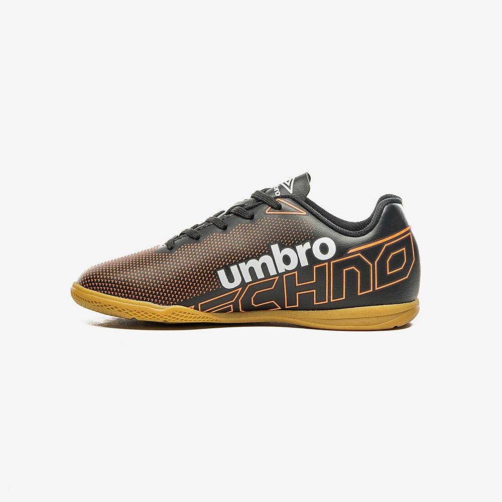 Chuteira Futsal Umbro Techno Jr Preto 2