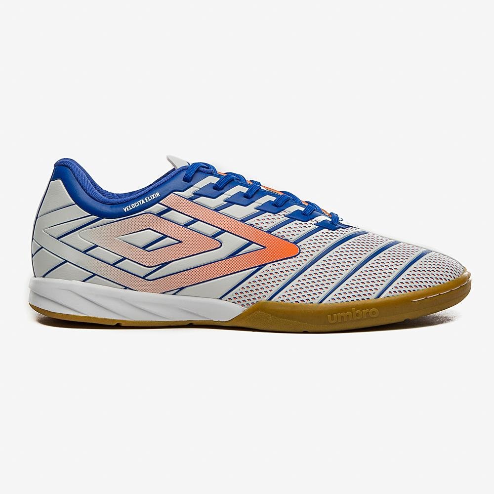 Chuteira Futsal Umbro Velocita Elixir Club Branco 1