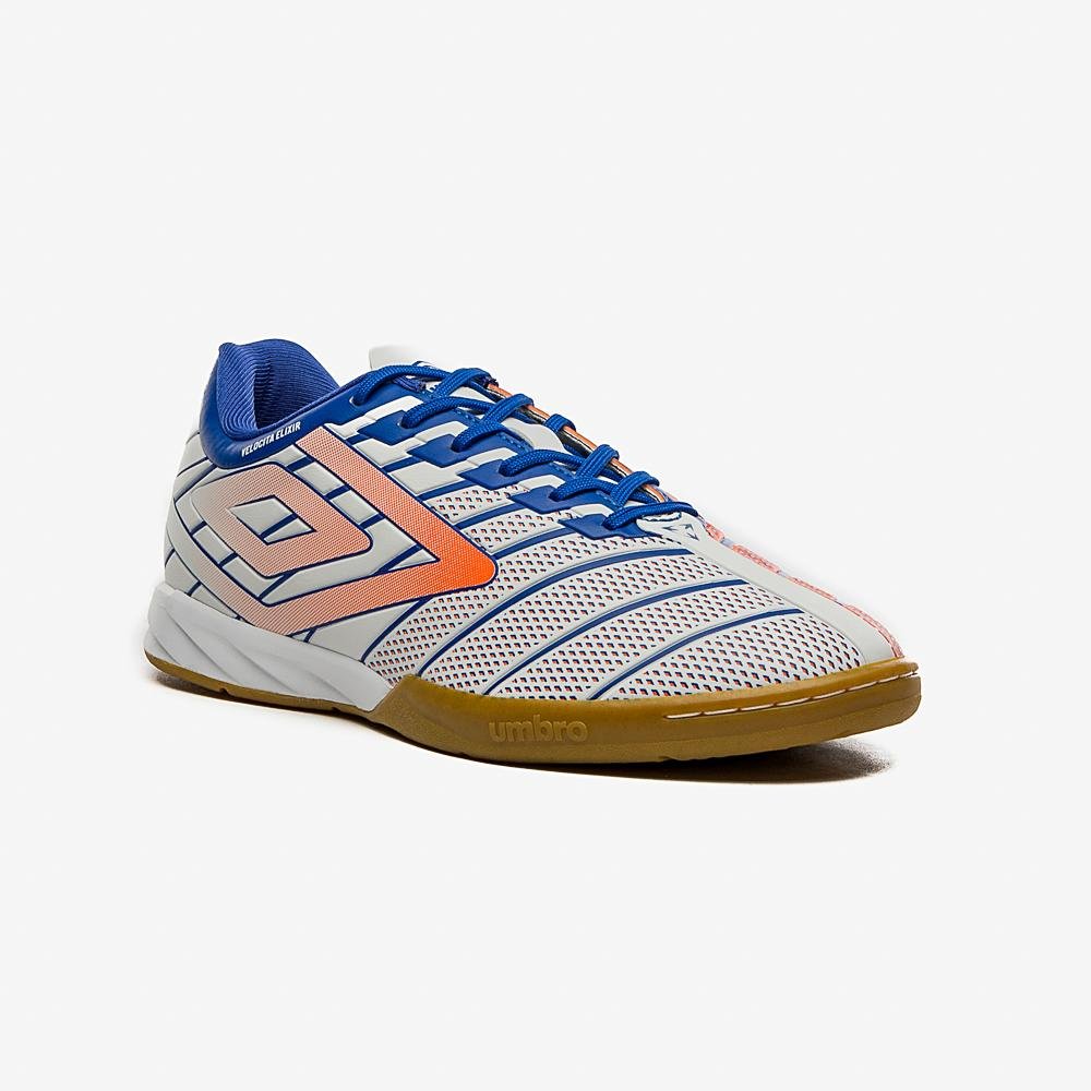 Chuteira Futsal Umbro Velocita Elixir Club Branco 3
