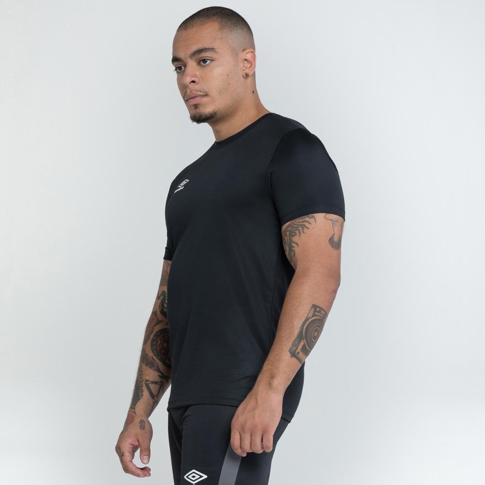 Camisa Masculina Umbro Essential Preto 5