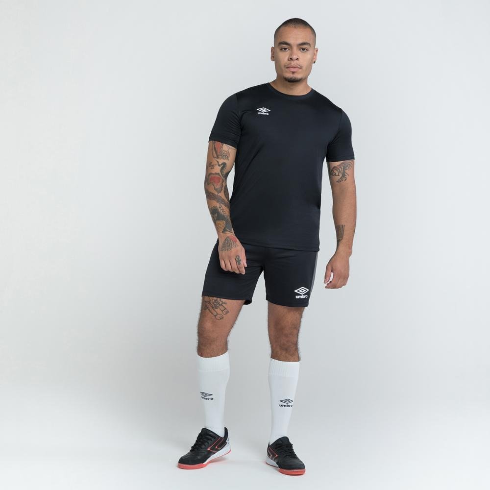 Camisa Masculina Umbro Essential Preto 6