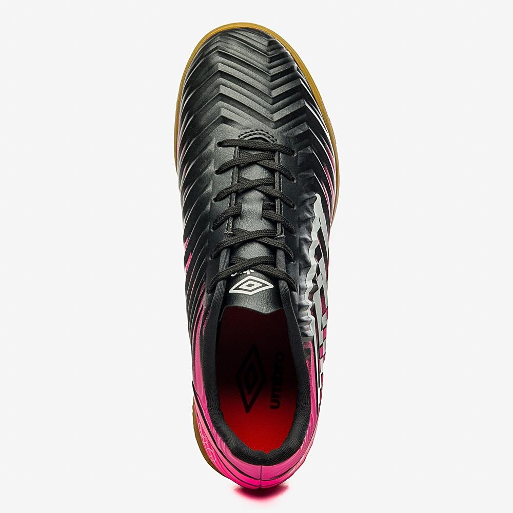 Chuteira Futsal Umbro Fifty V Rosa/Preto 4