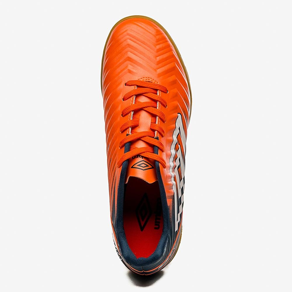 Chuteira Futsal Umbro Fifty V Laranja 4