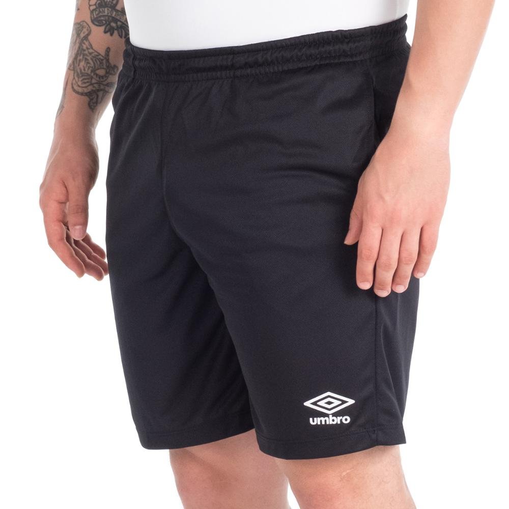 Bermuda Masculina Umbro Essential Preto 2
