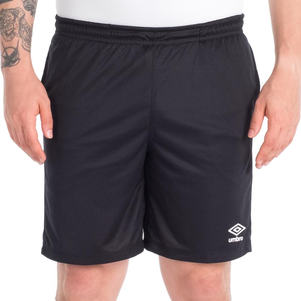 Bermuda Masculina Umbro Essential Preto 3
