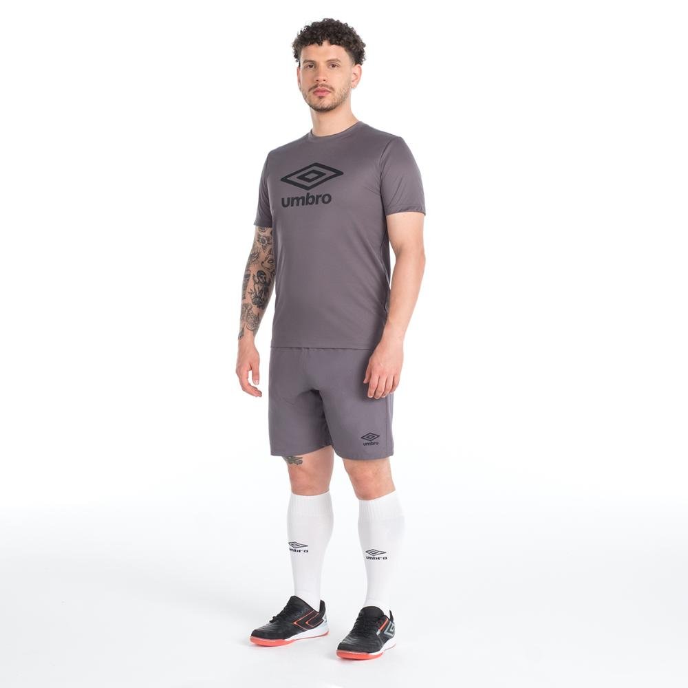 Bermuda Masculina Umbro Flex Essential Cinza 6