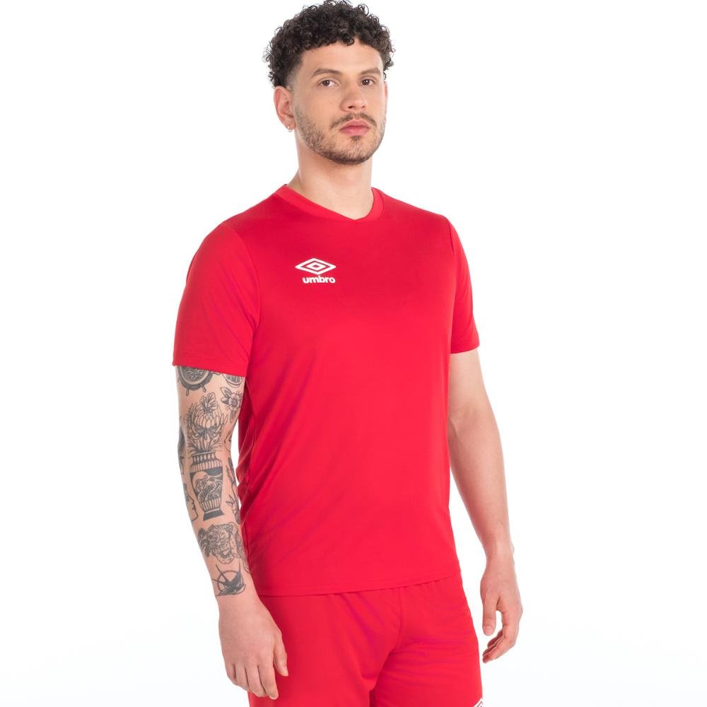 Camisa Masculina Umbro Striker Premium Vermelho 2