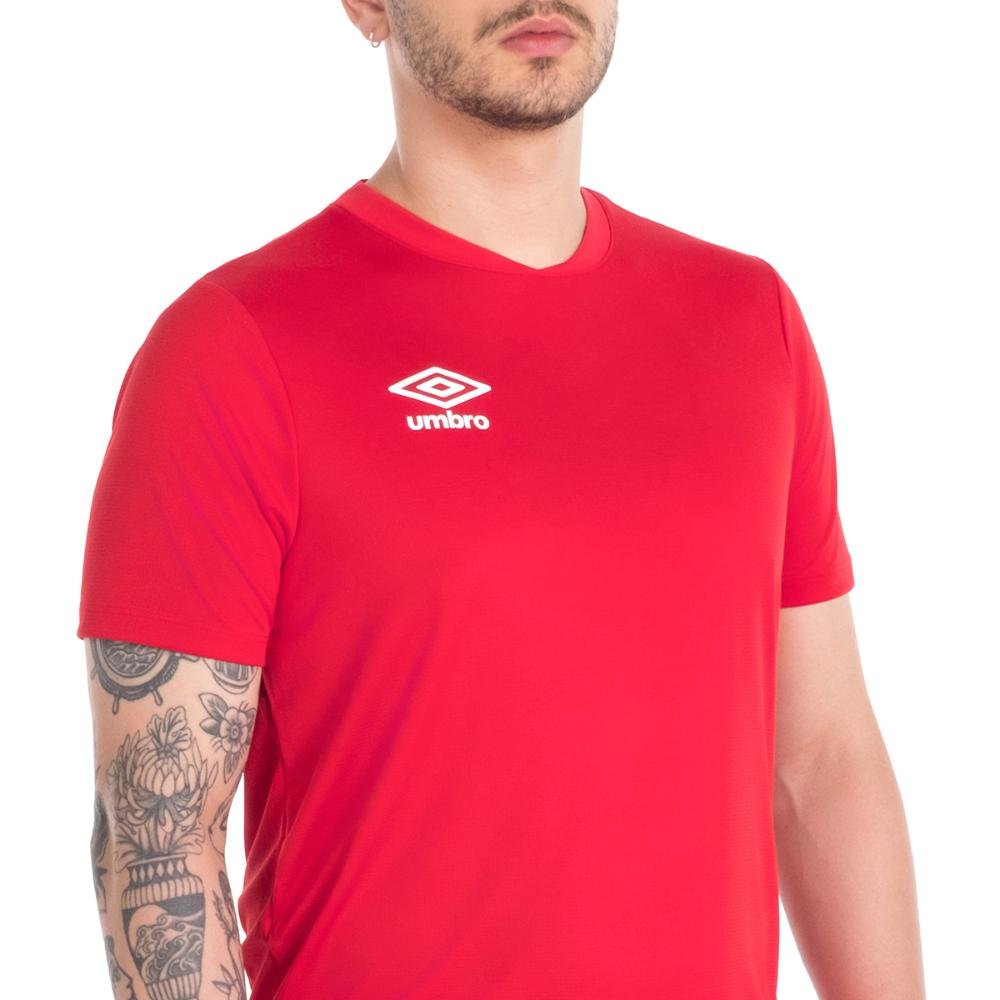 Camisa Masculina Umbro Striker Premium Vermelho 3