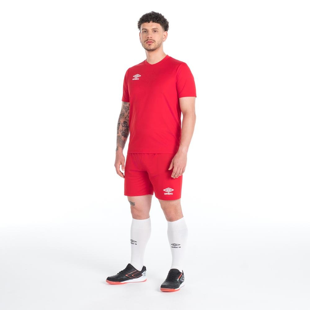 Camisa Masculina Umbro Striker Premium Vermelho 6