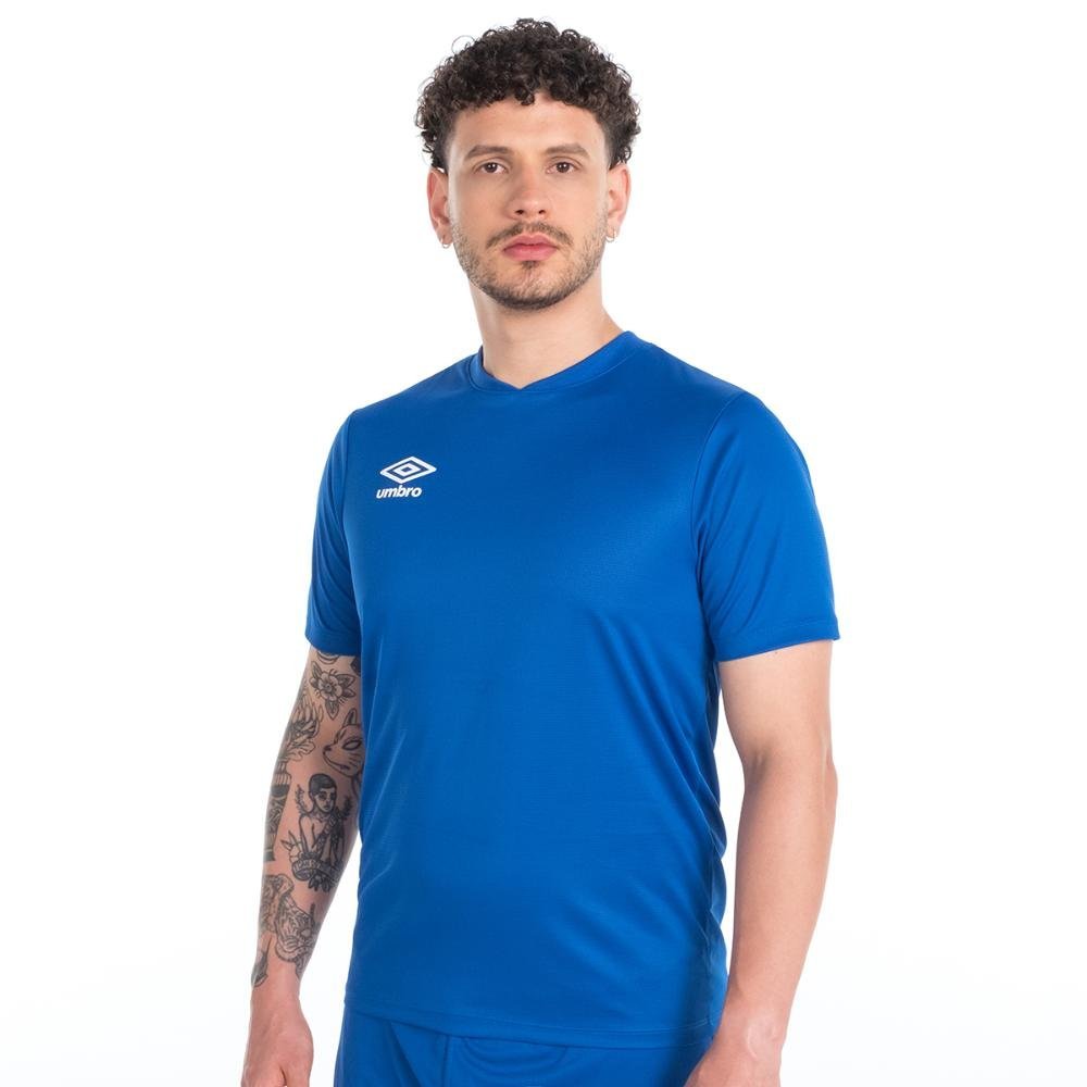 Camisa Masculina Umbro Striker Premium Azul 2