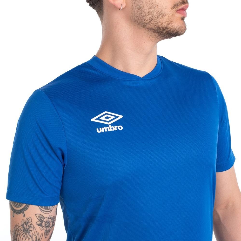 Camisa Masculina Umbro Striker Premium Azul 3