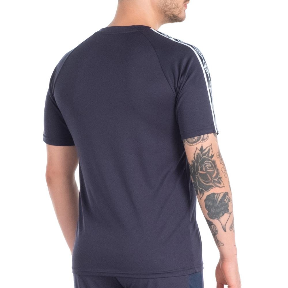Camisa Masculina Umbro Tradicional Tape Azul 5