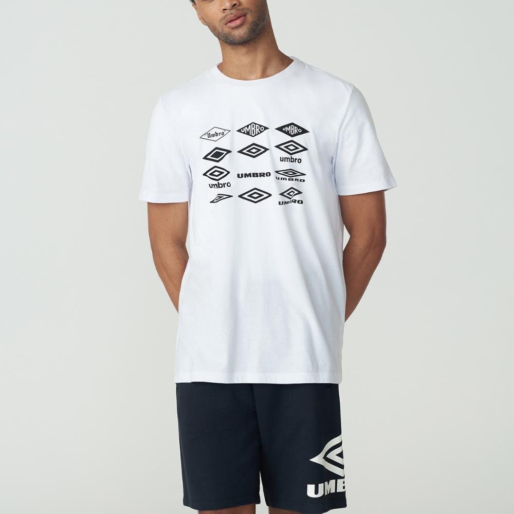 Camiseta Masculina Umbro Football Evolution Branco 1