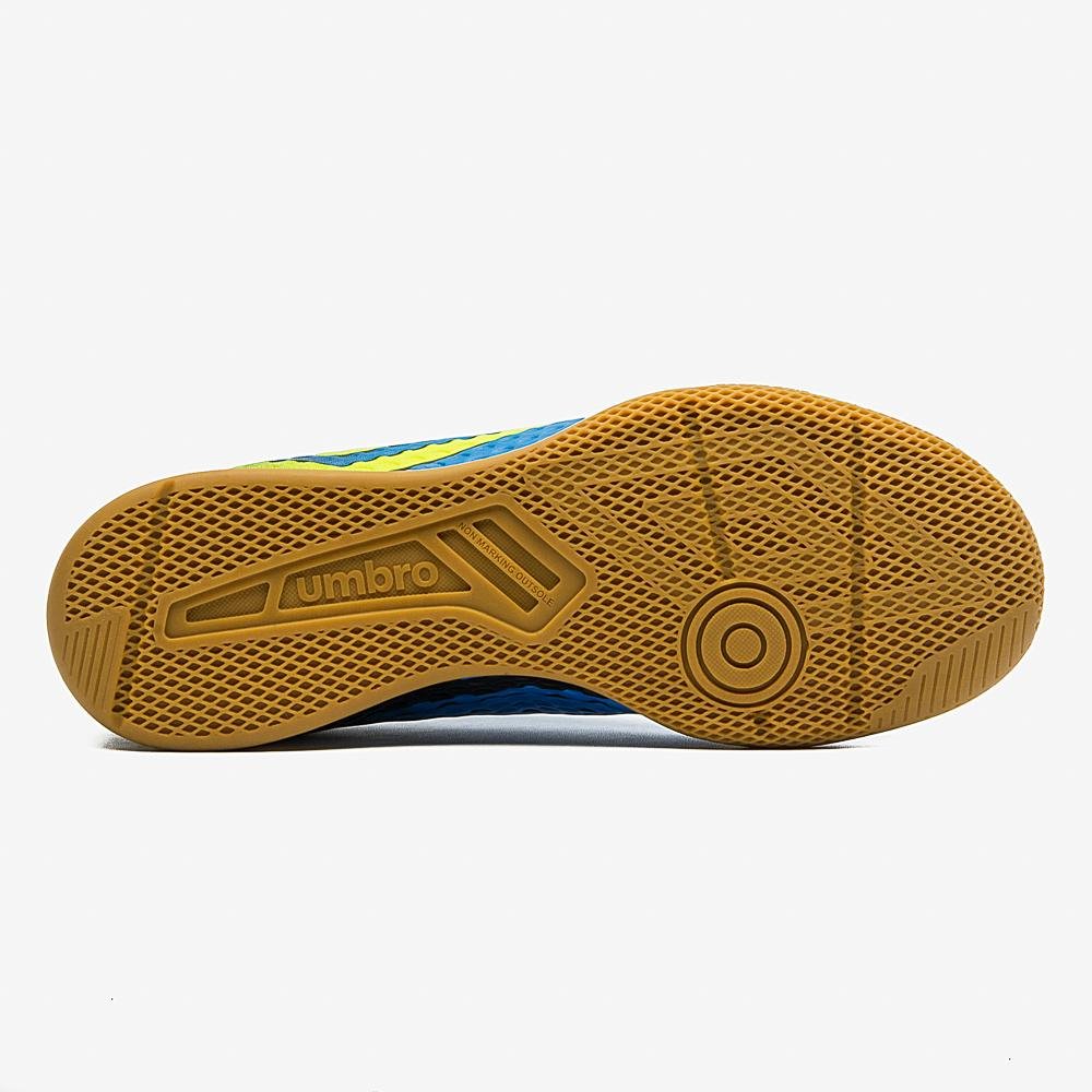 Chuteira Futsal Umbro Warskin Azul 5