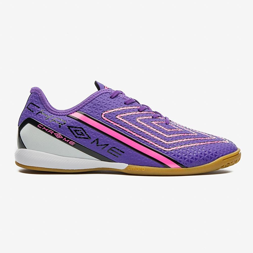 Chuteira Futsal Umbro Chrome Roxo 1
