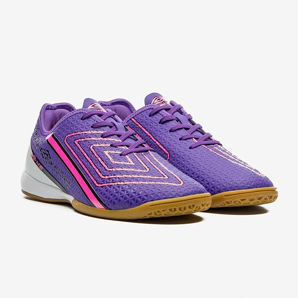 Chuteira Futsal Umbro Chrome Roxo 3