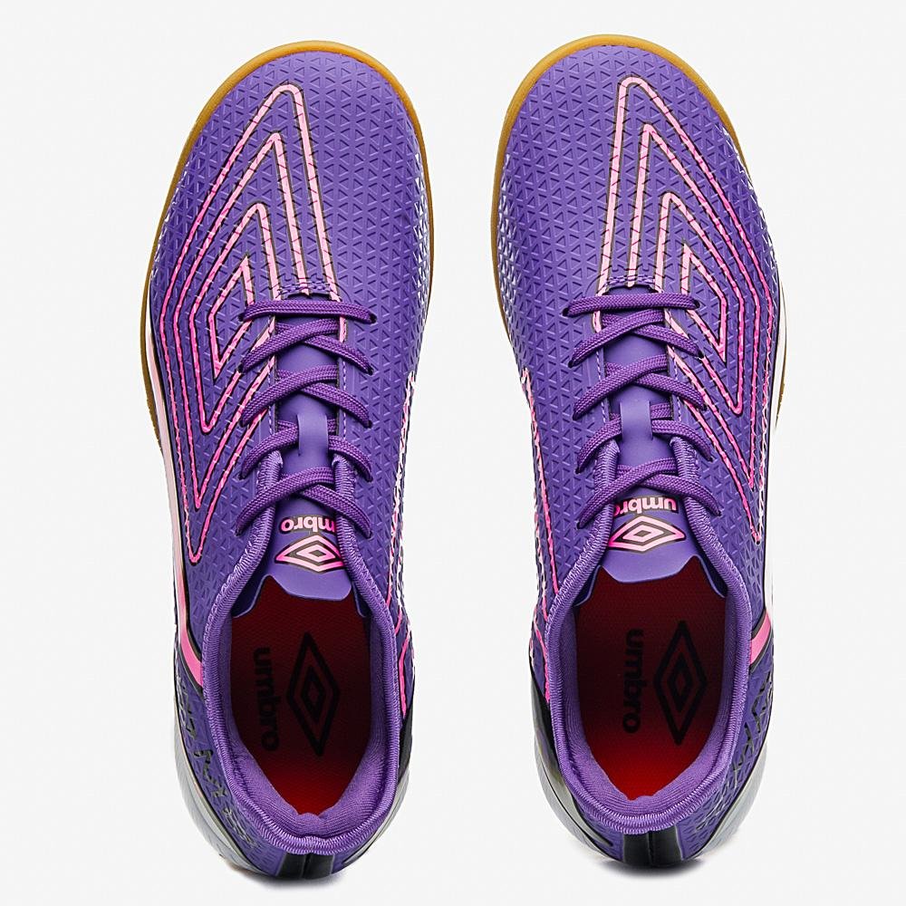 Chuteira Futsal Umbro Chrome Roxo 4