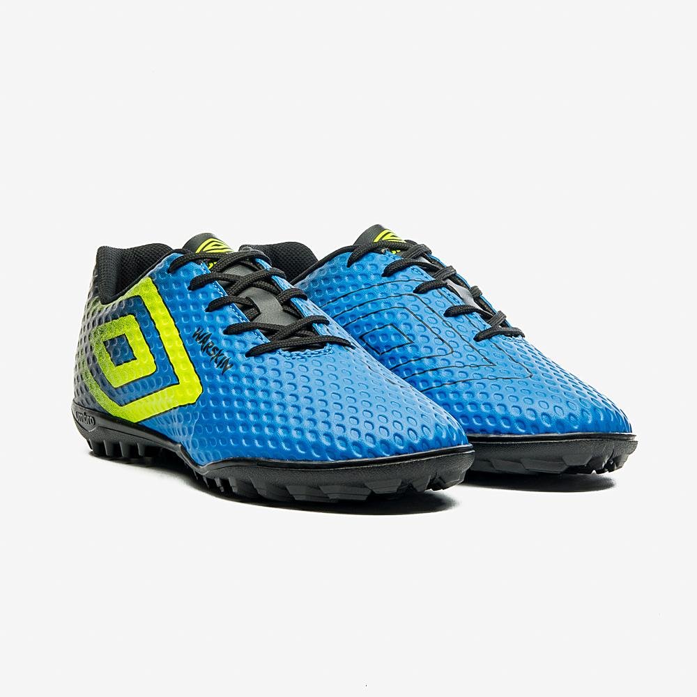 Chuteira Society Umbro Warskin Azul 3