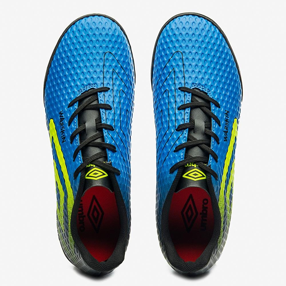 Chuteira Society Umbro Warskin Azul 4