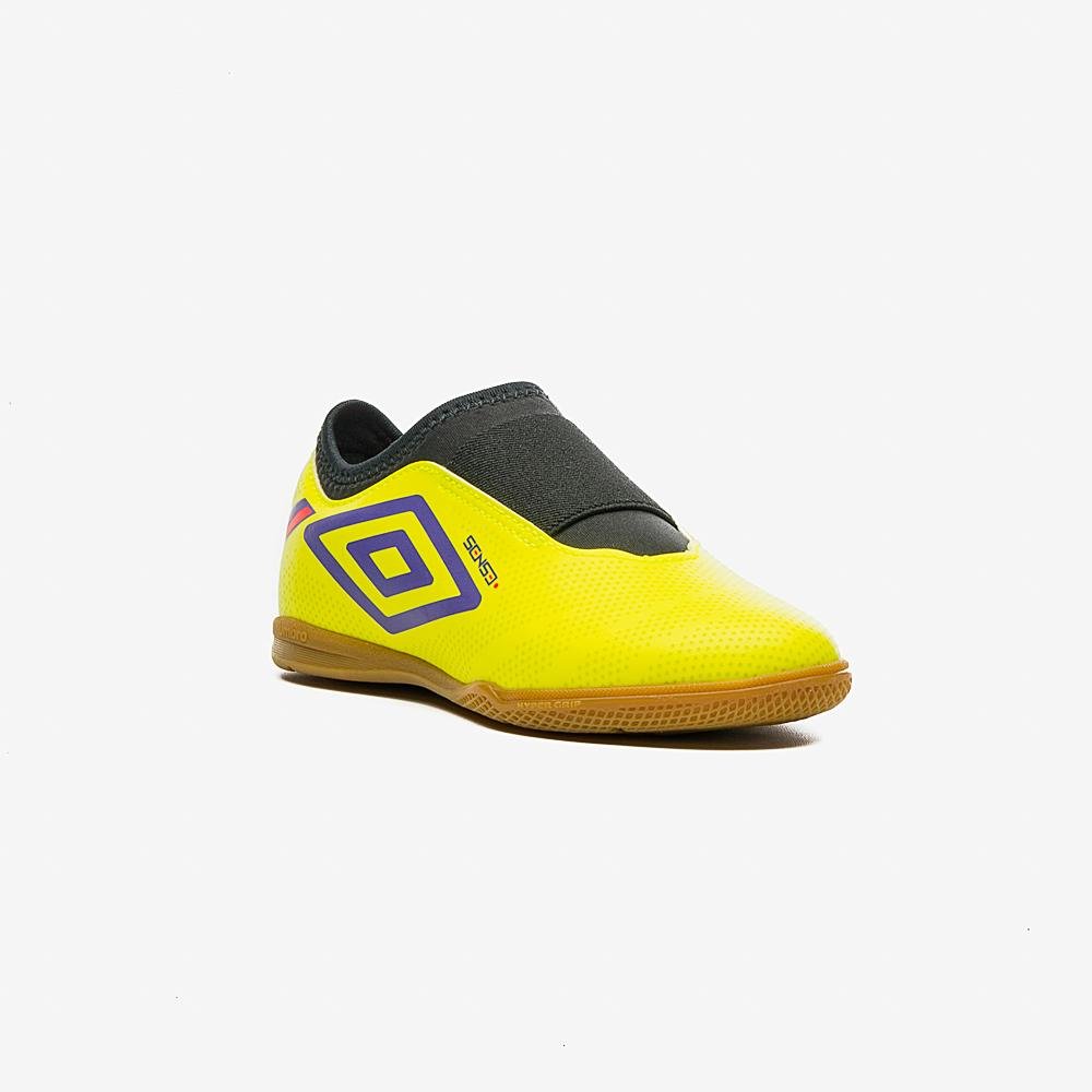 Chuteira Futsal Umbro Sense Kids Amarelo 3