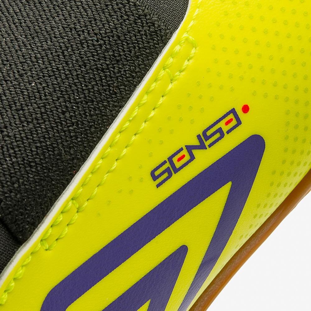 Chuteira Futsal Umbro Sense Kids Amarelo 7