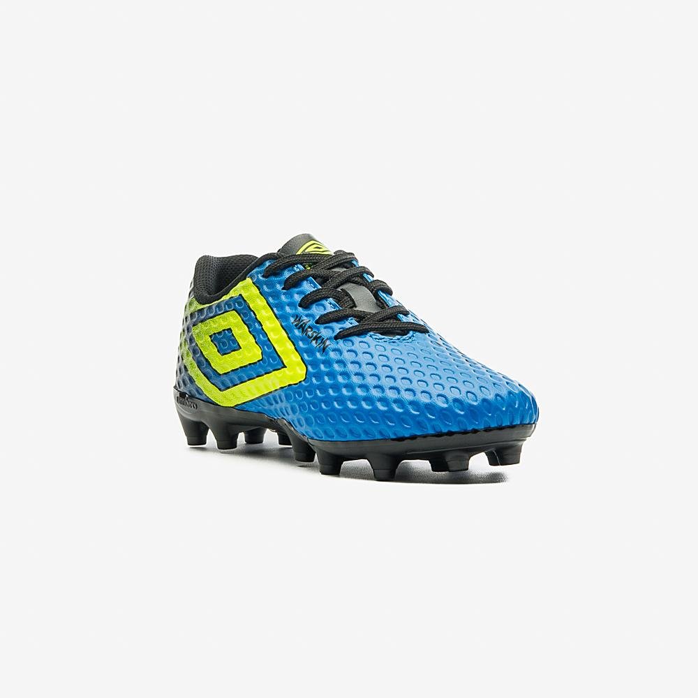 Chuteira Campo Umbro Warskin Jr Azul 3