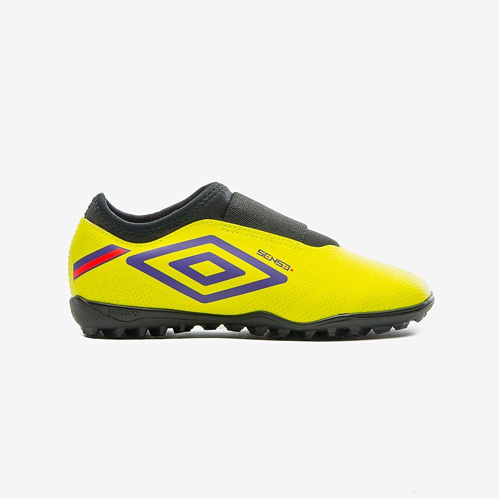 Chuteira Society Umbro Sense Kids Amarelo 1