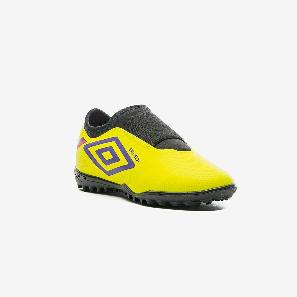 Chuteira Society Umbro Sense Kids Amarelo 3