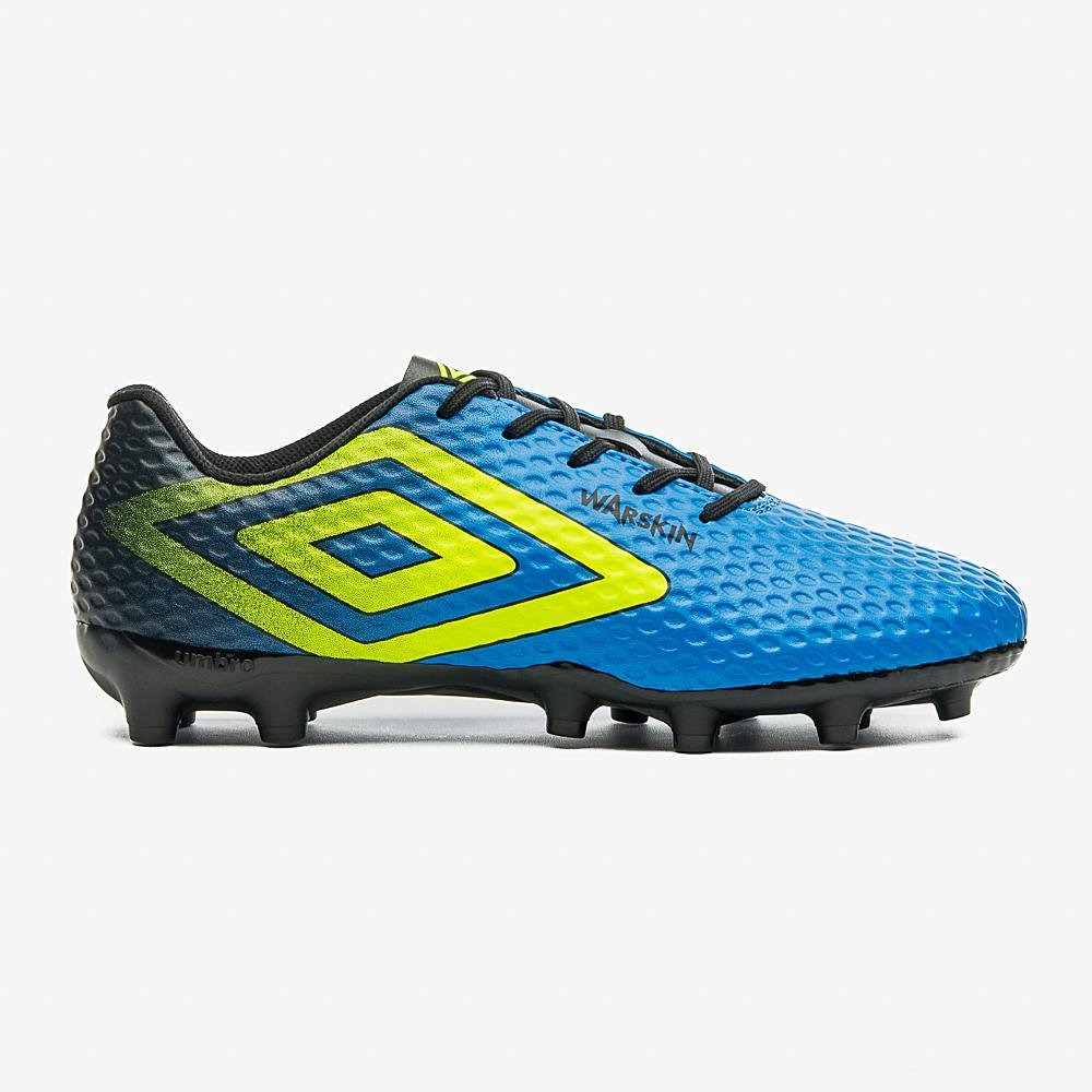Chuteira Campo Umbro Warskin Azul 1