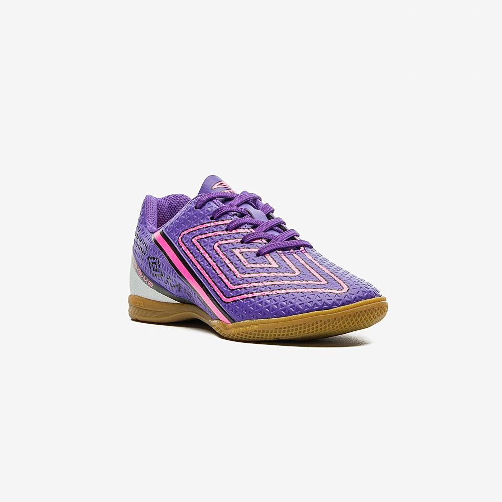 Chuteira Futsal Umbro Chrome Jr Roxo 3