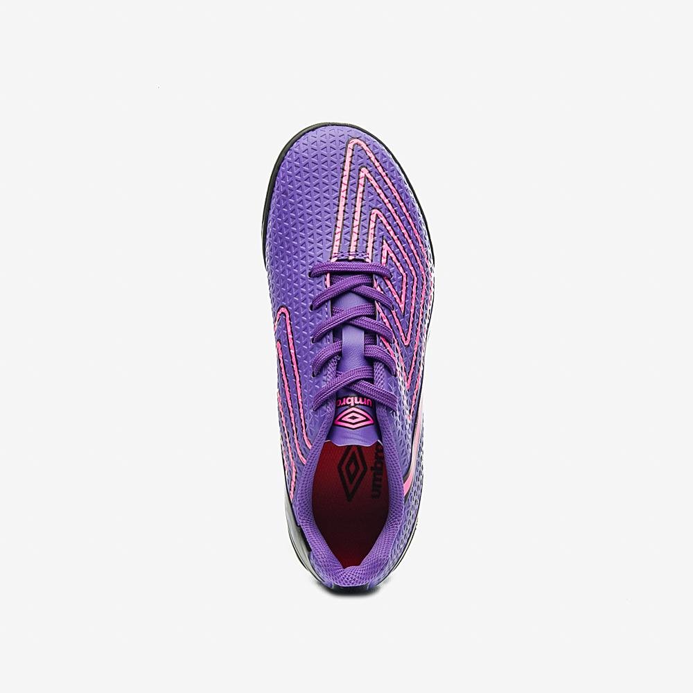 Chuteira Society Umbro Chrome Jr Roxo 4
