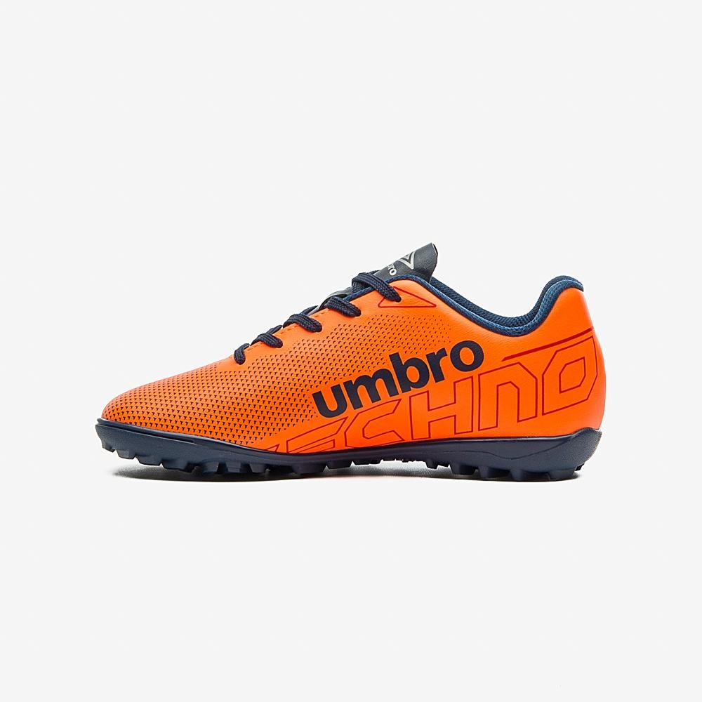 Chuteira Society Umbro Techno Jr Laranja 2
