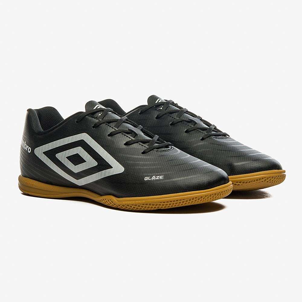 Chuteira Futsal Umbro Glaze Preto 3