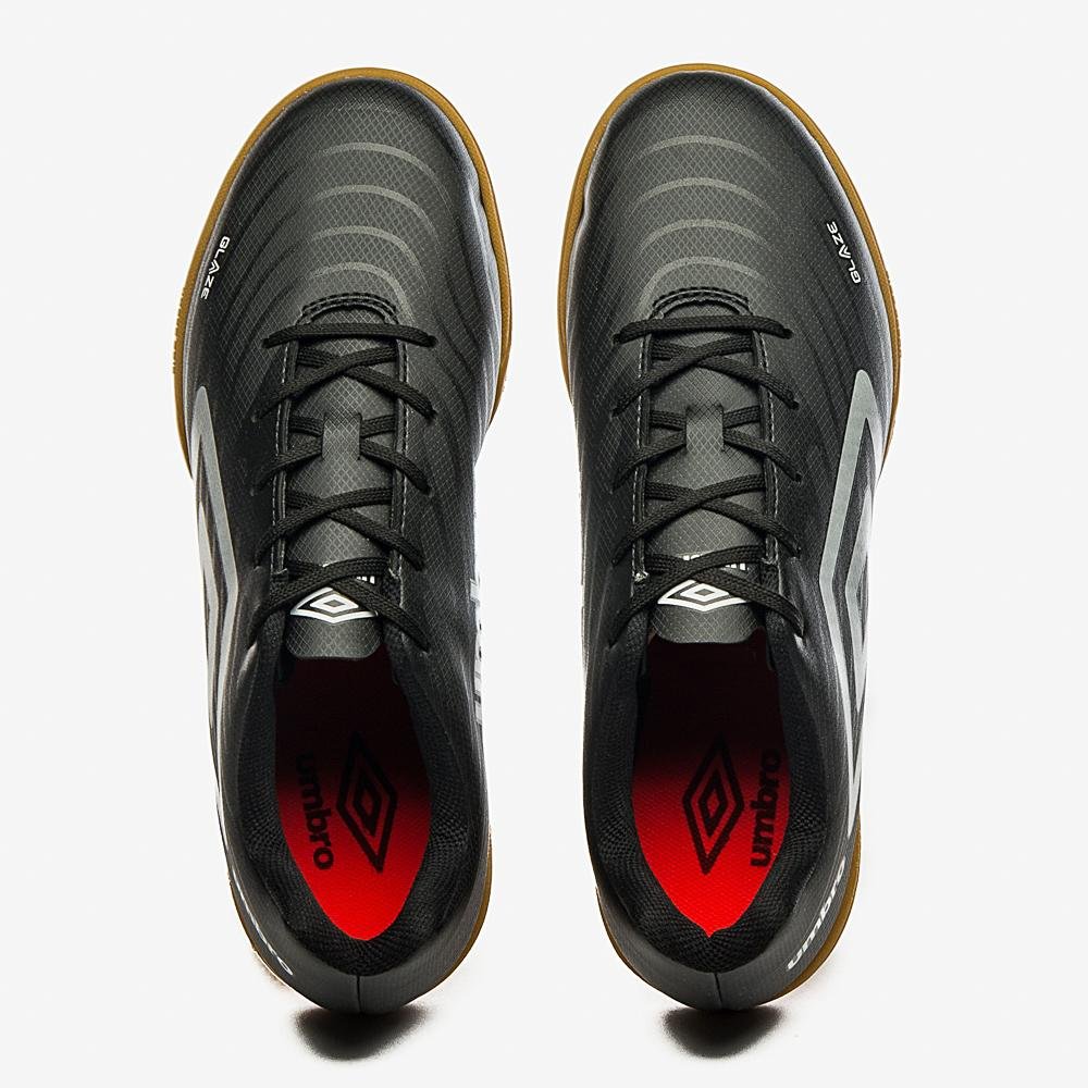 Chuteira Futsal Umbro Glaze Preto 4