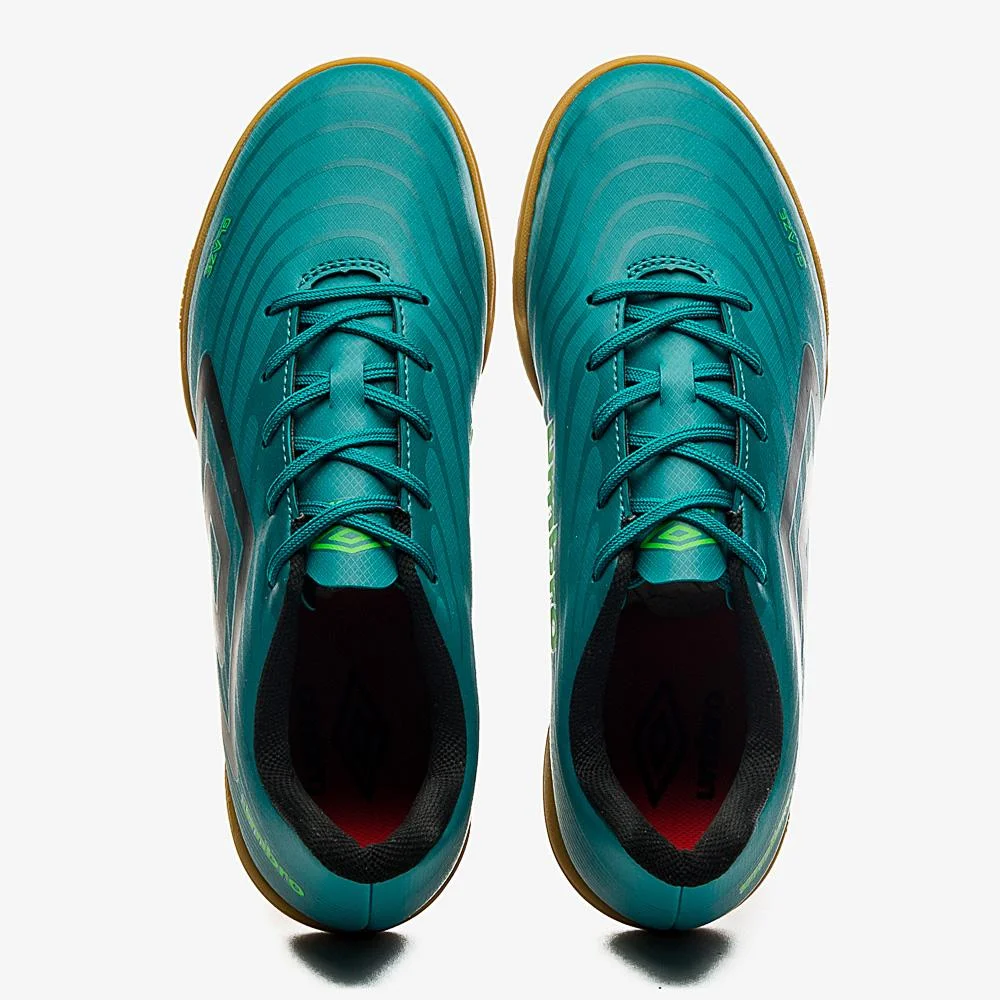 Chuteira Futsal Umbro Glaze Verde 4
