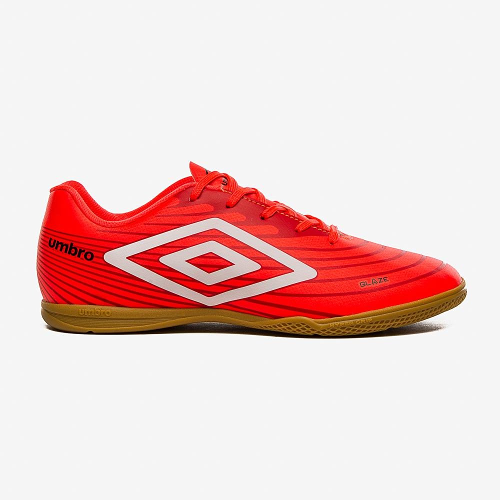 Chuteira Futsal Umbro Glaze Vermelho 1