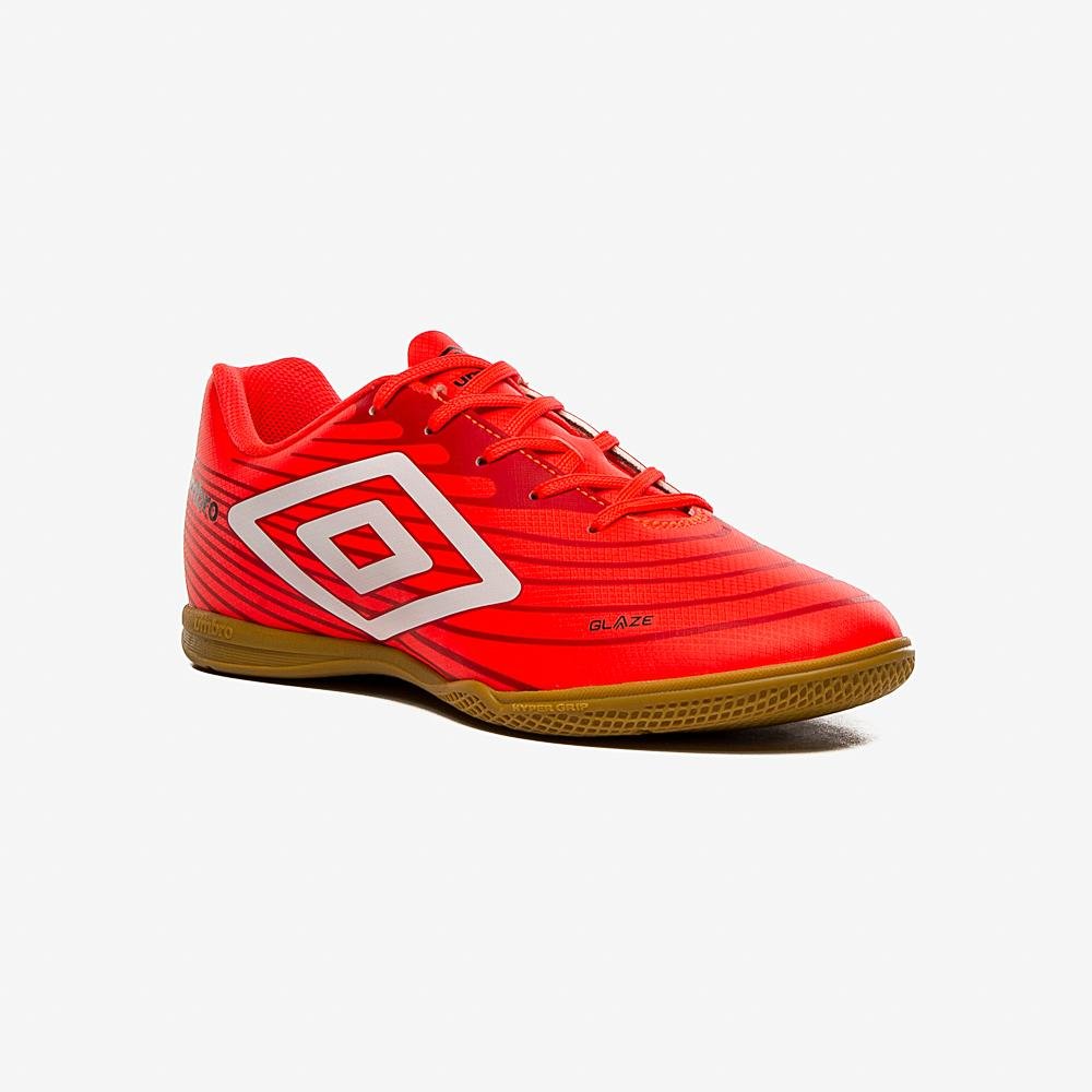Chuteira Futsal Umbro Glaze Vermelho 3