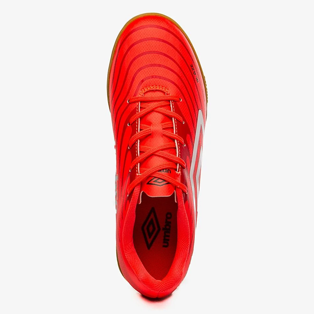 Chuteira Futsal Umbro Glaze Vermelho 4