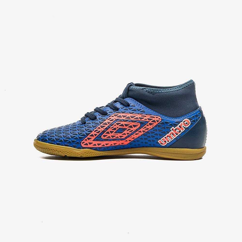 Chuteira Futsal Umbro Mutant Jr Azul 2