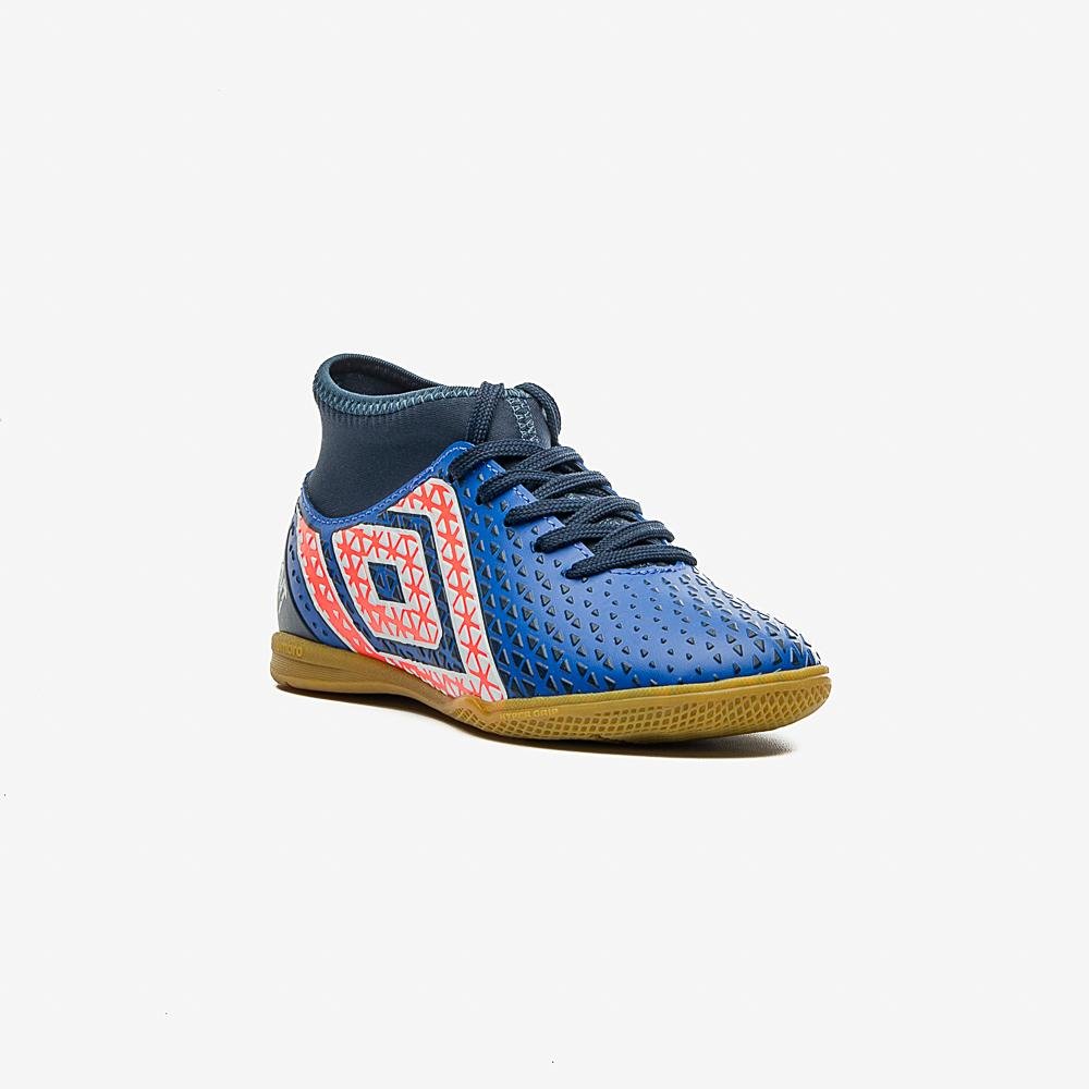 Chuteira Futsal Umbro Mutant Jr Azul 3
