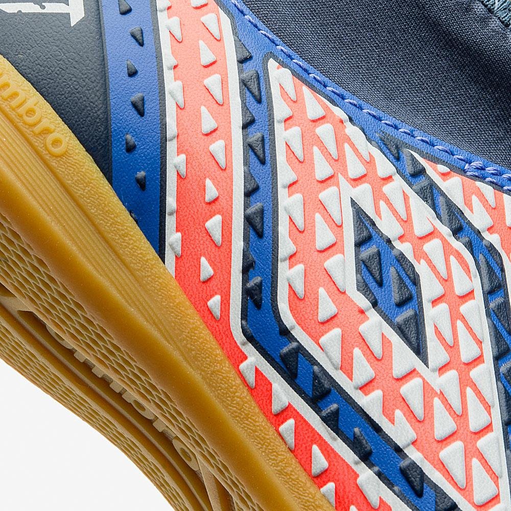 Chuteira Futsal Umbro Mutant Jr Azul 7