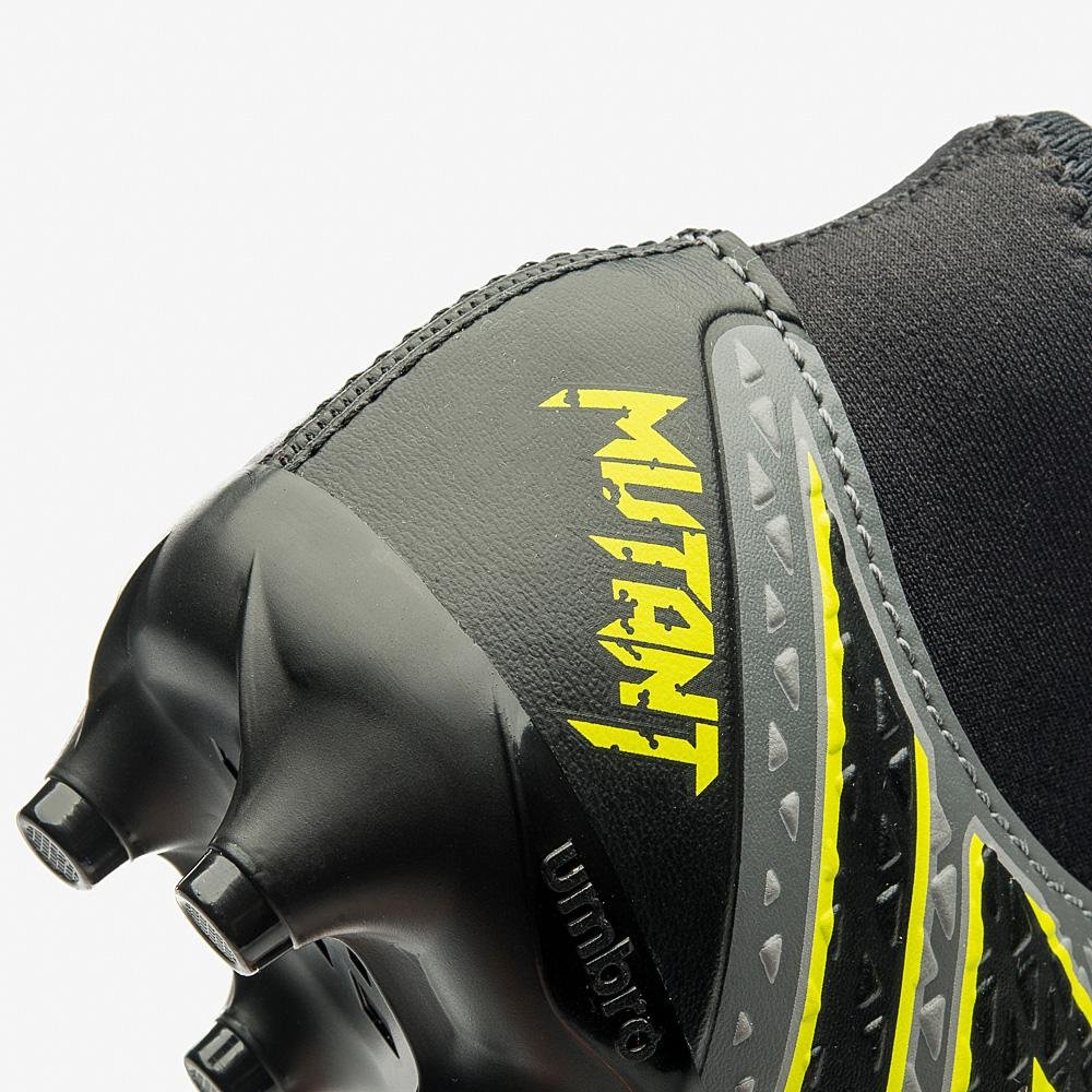 Chuteira Campo Umbro Mutant Jr Cinza 7