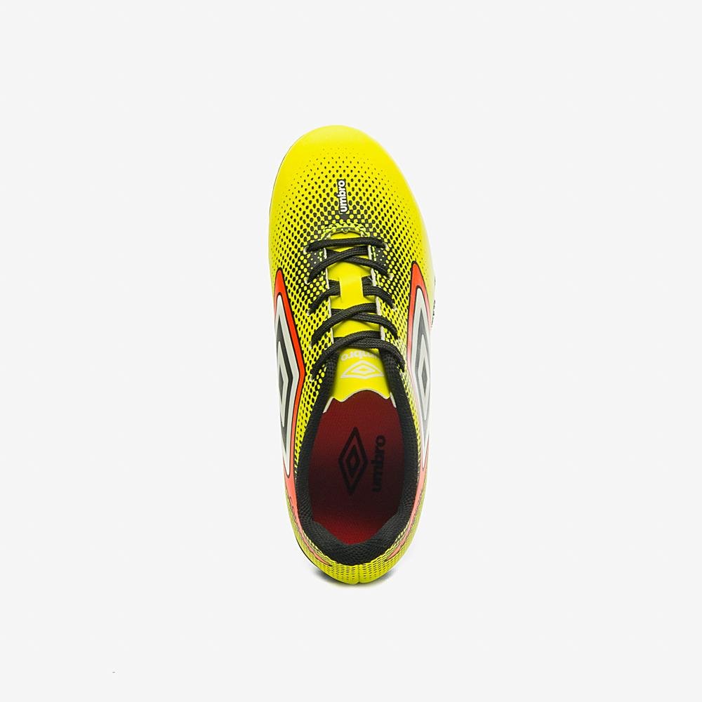 Chuteira Campo Umbro Cannon Jr Amarelo 4