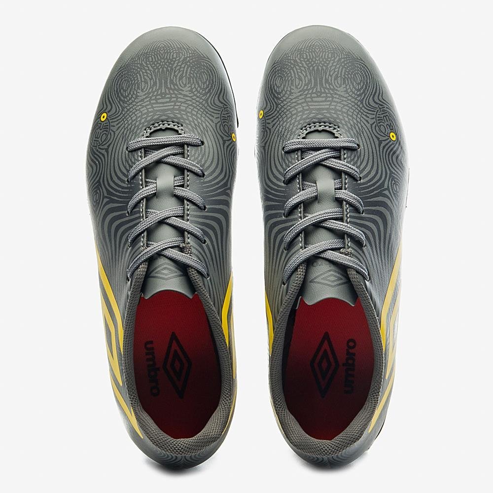 Chuteira Campo Umbro Orbit Cinza 4