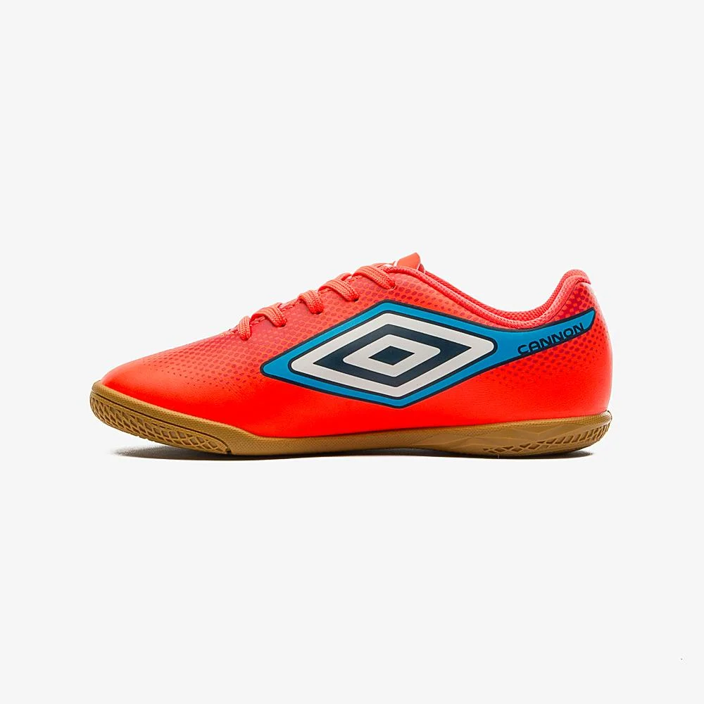 Chuteira Futsal Umbro Cannon Jr Laranja 2