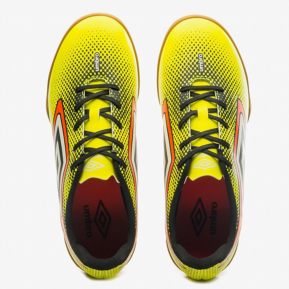 Chuteira Futsal Umbro Cannon Amarelo 4