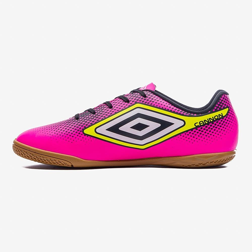 Chuteira Futsal Umbro Cannon Rosa 2